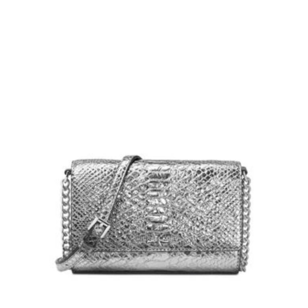 Michael Kors Ruby Embossed Leather Crossbody - image 1